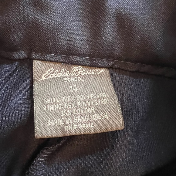 NWT~ Eddie Bauer skort with side zipper. Girls size 14 - Picture 7 of 8